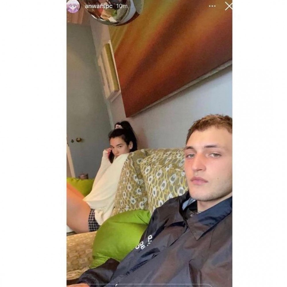 anwar hadid in dua lipa paylasimi 